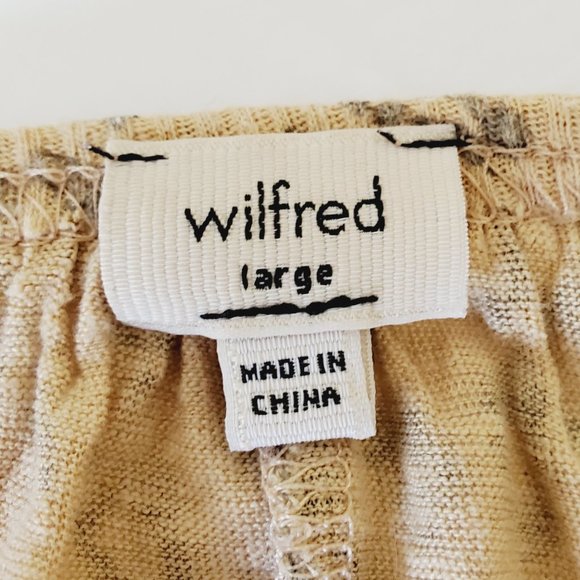 ARITZIA WILFRED 100% Linen Leopard Print Top - Picture 6 of 9